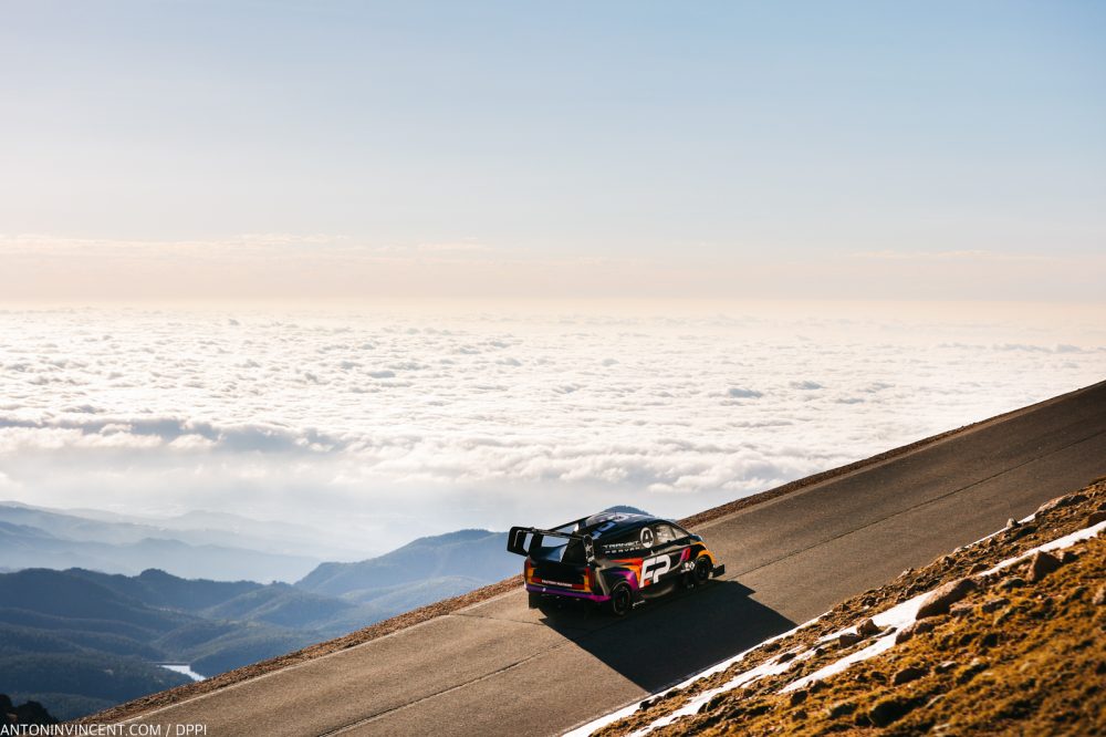 04 Romain Dumas (fra), Ford Performance SuperVan, Pikes Peak Open, action during Pikes Peak International Hill Climb 2023, The Race to the Clouds, from June 19 to 25, 2023 in Colorado Springs, United States of America - Photo Antonin Vincent / DPPI