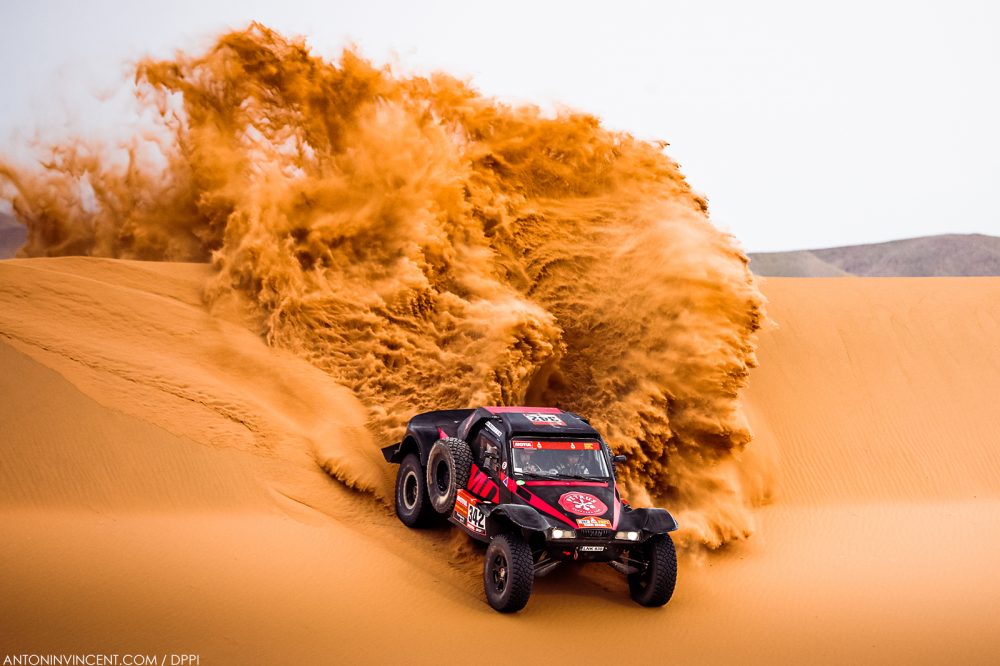 342 Petrus Gintas (ltu), Marques Jose (prt), Optimus, Petrus Kombucha Team, Auto, action during the 11th stage of the Dakar 2021 between Al-Ula and Yanbu, in Saudi Arabia on January 14, 2021 - Photo Antonin Vincent / DPPI
