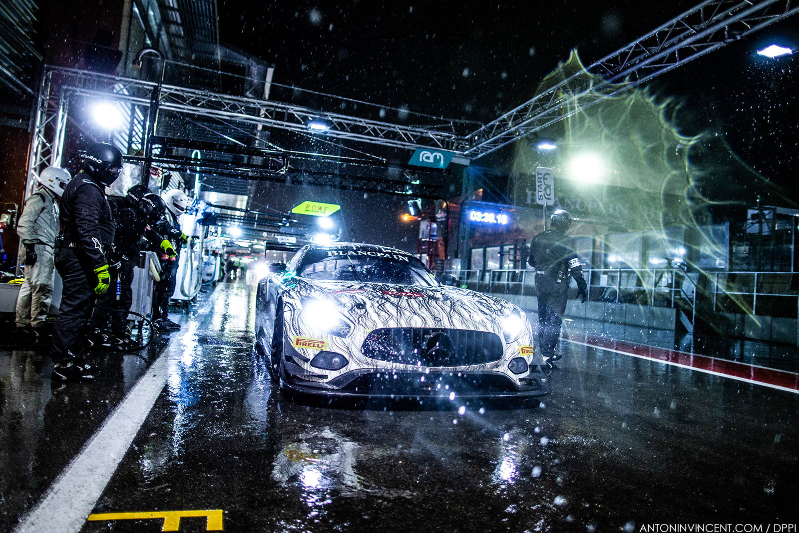 74 VOS Remon, BURKE Darren, Tom ONSLOW-COLE, FRANKENHOUT Christiaan, Mercedes-AMG GT3, Ram Racing, action during the 2019 Blancpain Endurance Series championship 24 Hours of Spa, from July 24 to 28,  Spa Francorchamps, Belgium - Photo Antonin Vincent / DPPI